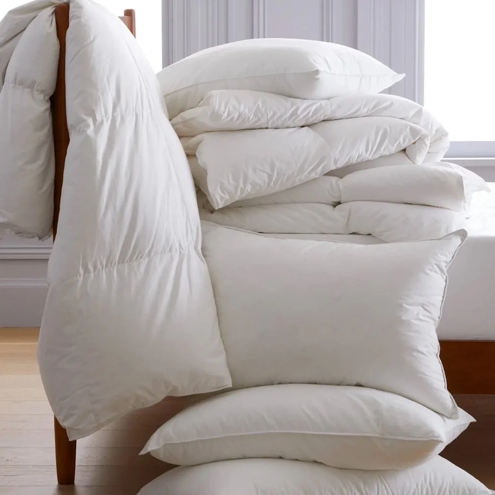 Quince NWOT Premium Duck Down White Comforter in Twin 1135
